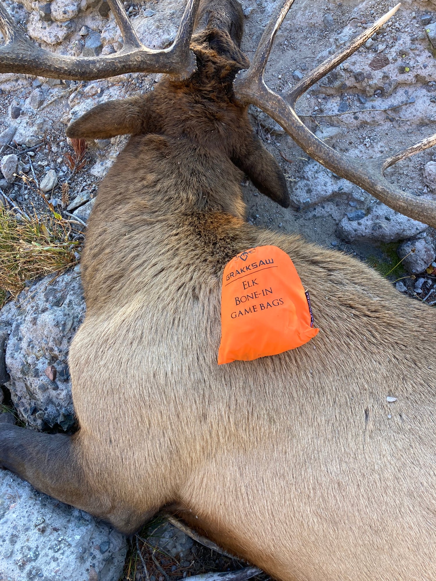 Elk Game Bags - Bone in